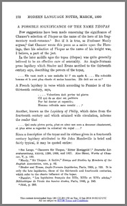 A possible significance of the name thopas